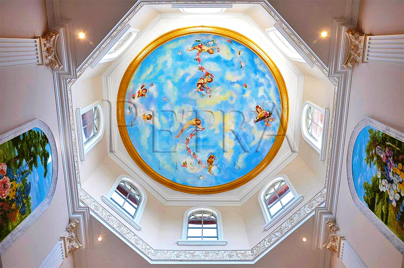 GRG-Ceiling-Dome,ceiling dome,decorative ceiling dome